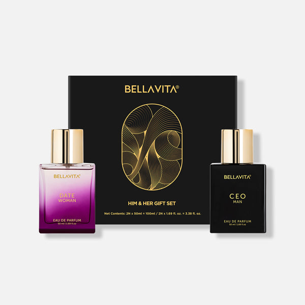 Him & Her Gift Set - 2 x 50ml 50ml