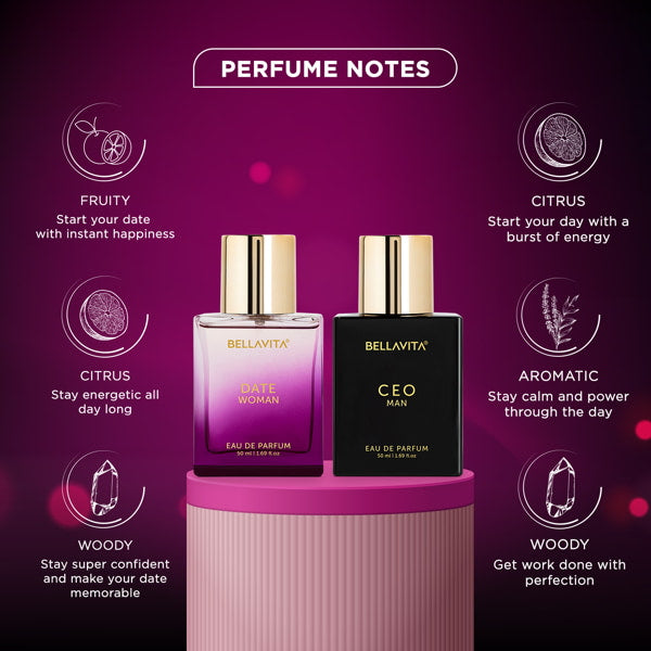 Him & Her Gift Set - 2 x 50ml 50ml