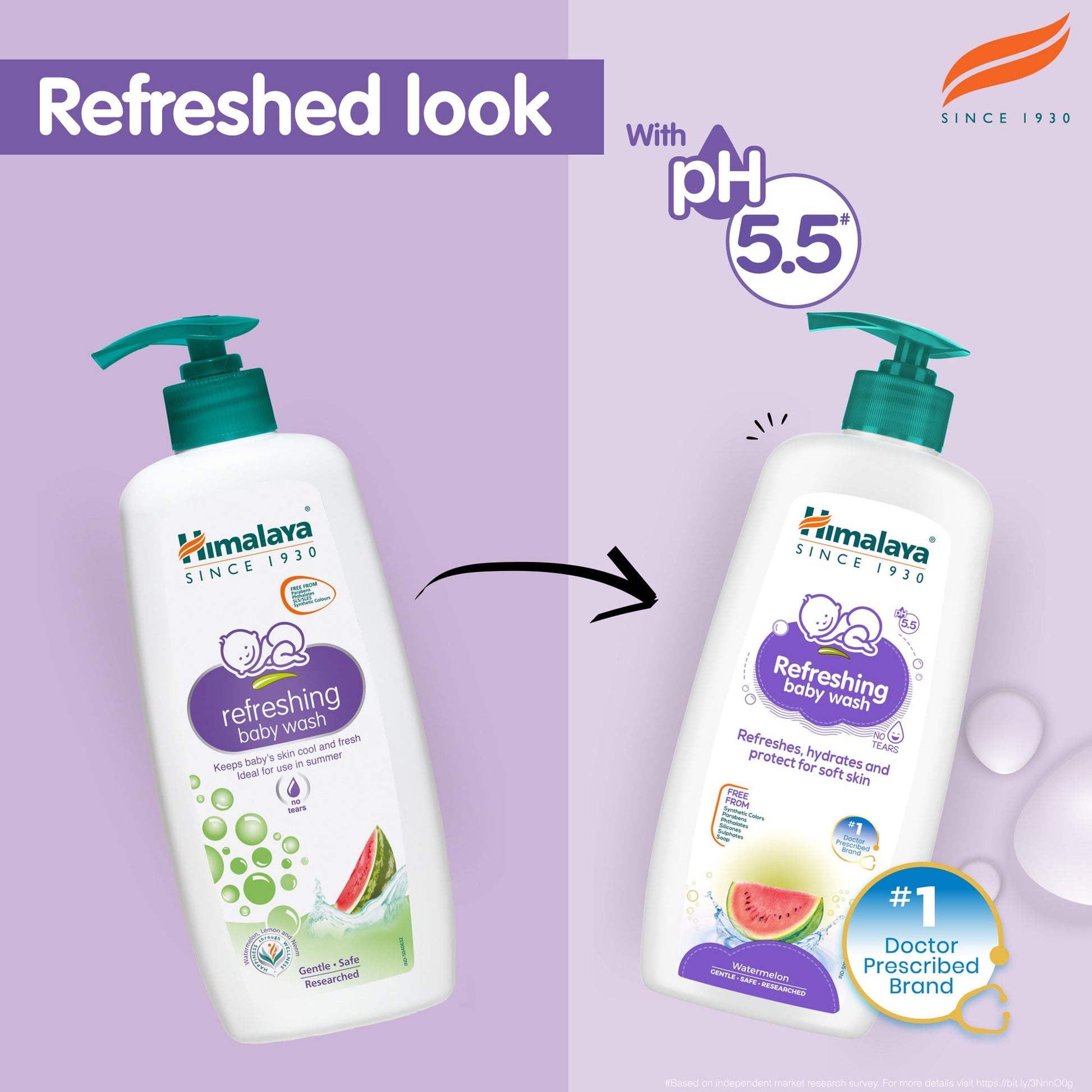 Himalaya Refreshing Baby Wash 200ml