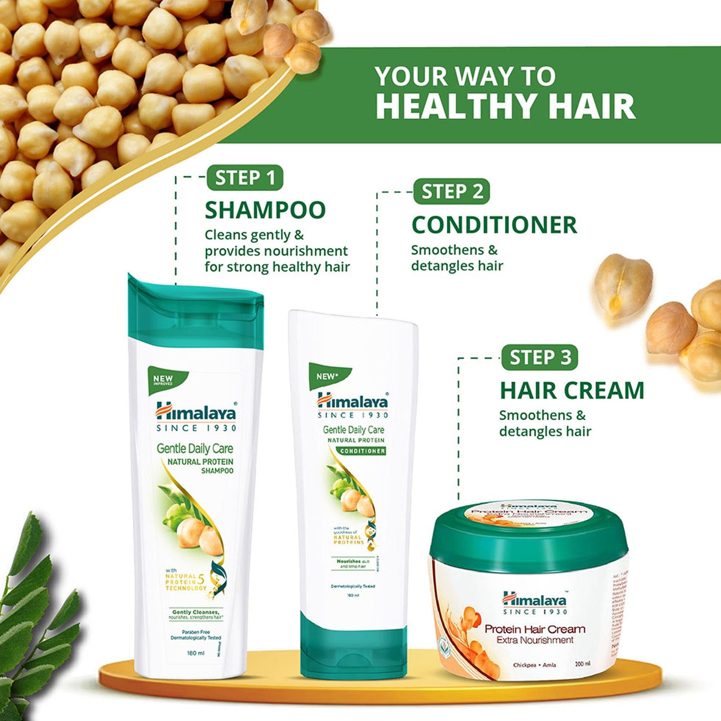 Himalaya Gentle Daily Care Natural Protein Conditioner 180ml