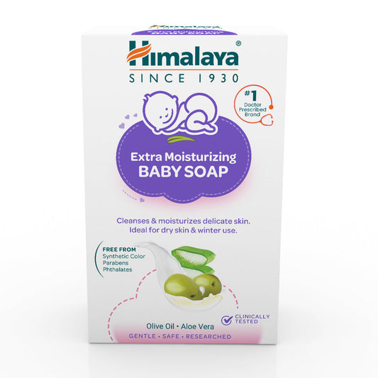 【Himalaya】 Himalaya Extra Moisturizing Baby Soap｜ヒマルアヤエックストラモイスチャライジングバブイソアプ
