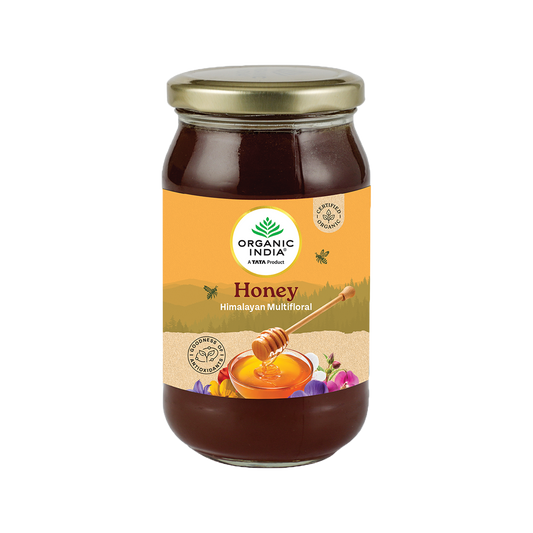 【Organic India】 Multi Floral Honey｜マルチフローラル ハニー｜250 g