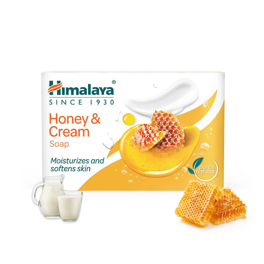【Himalaya】 Honey & Cream Soap｜ホネイクリームソアプ