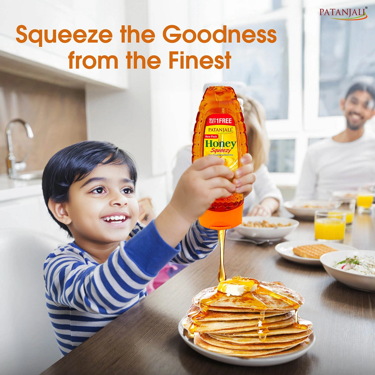 Honey Squeeze - 400 G (1+1 Combo) (800 Gram)