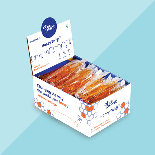 Honey Twigs - 100 Sachets (8g each) 100 Sachets (8g Each)