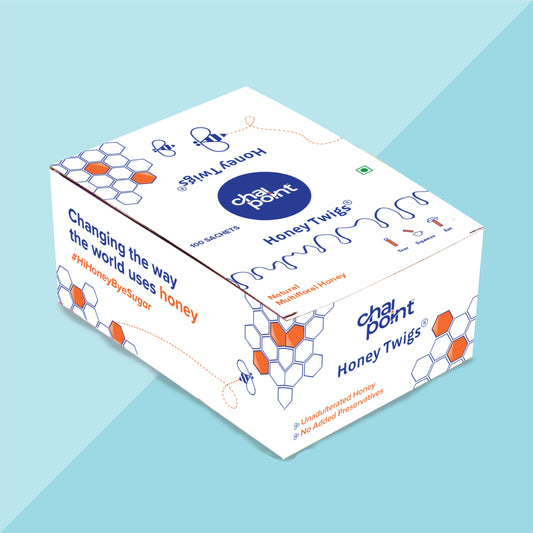 Honey Twigs - 100 Sachets (8g each) 100 Sachets (8g Each)