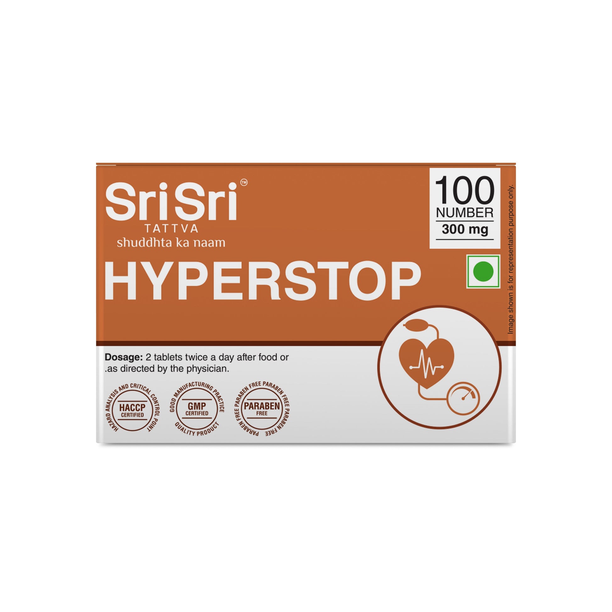 Hyperstop, 100 Tabs | 300 mg 10tabs