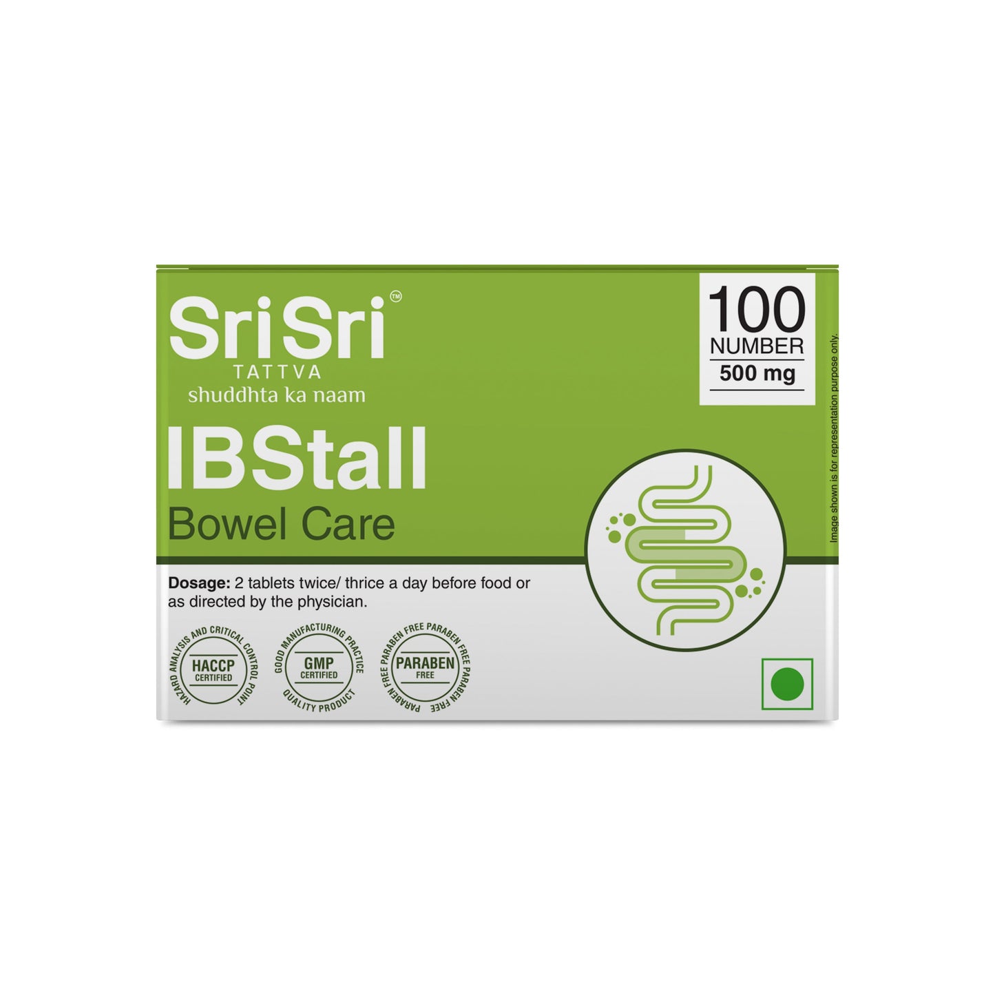 IBStall - Bowel Care | 500 mg 10tabs