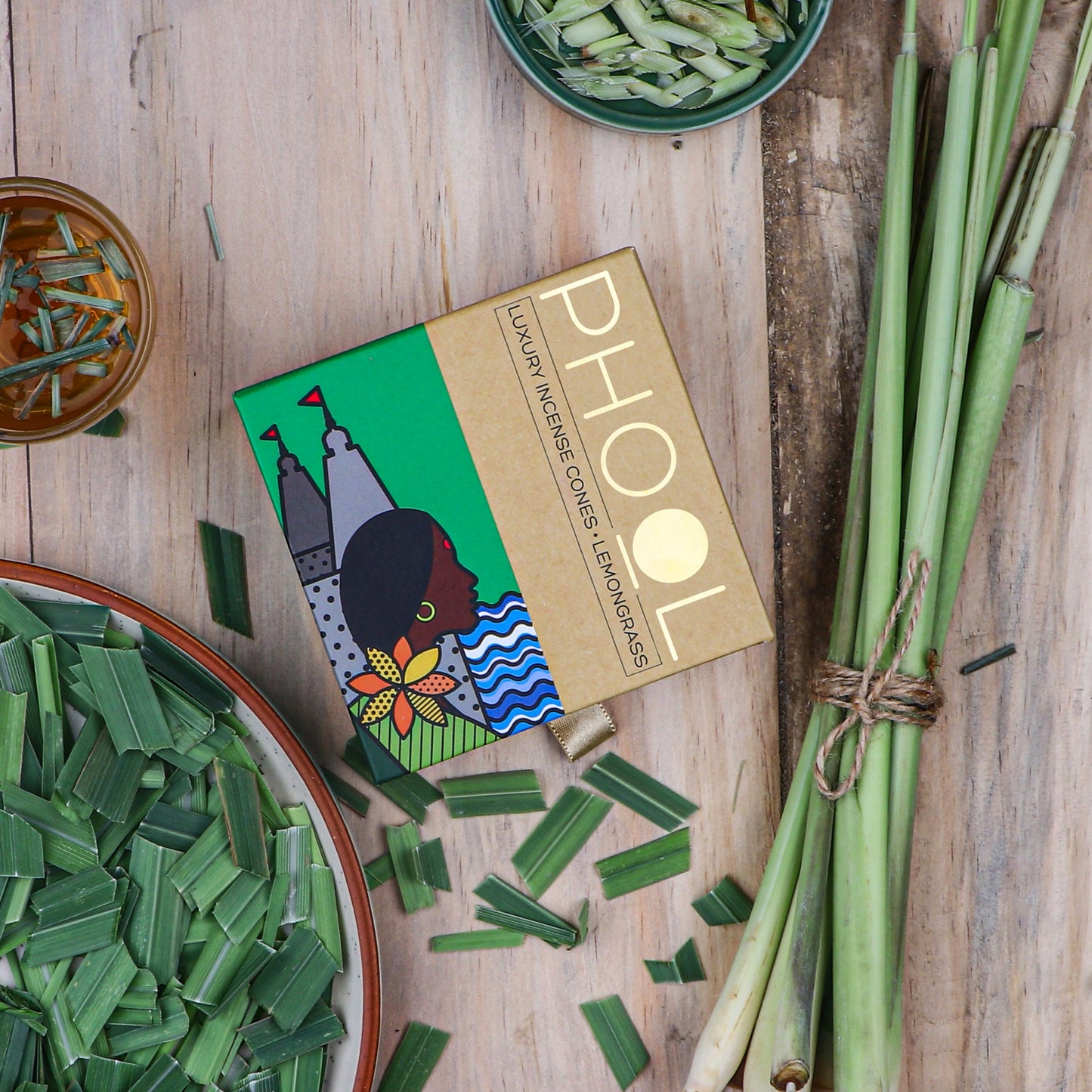 Natural Incense Cones - Lemongrass