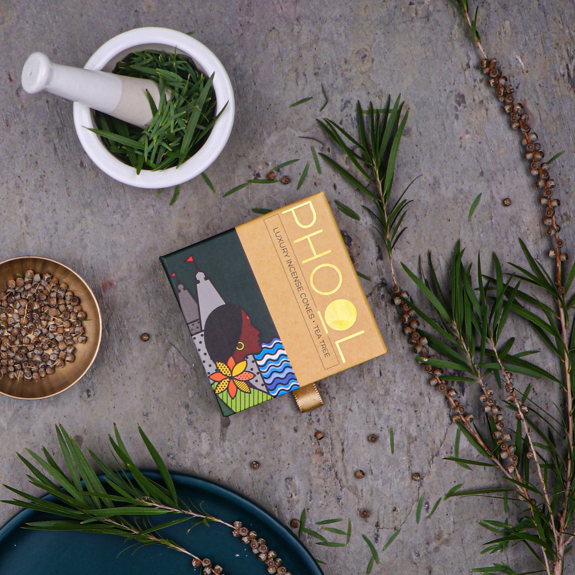 Natural Incense Cones – Tea Tree