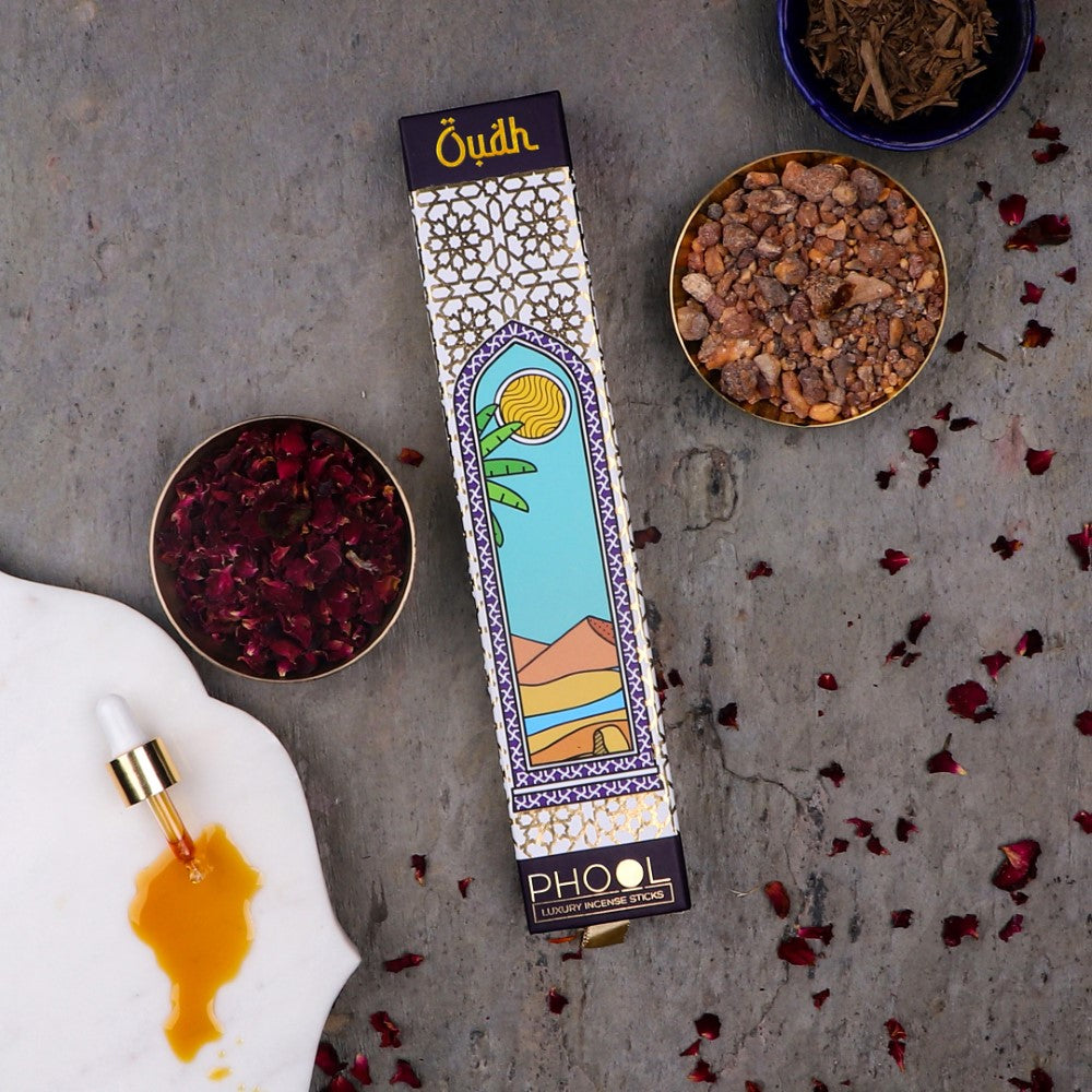 Natural Incense Sticks - Oudh