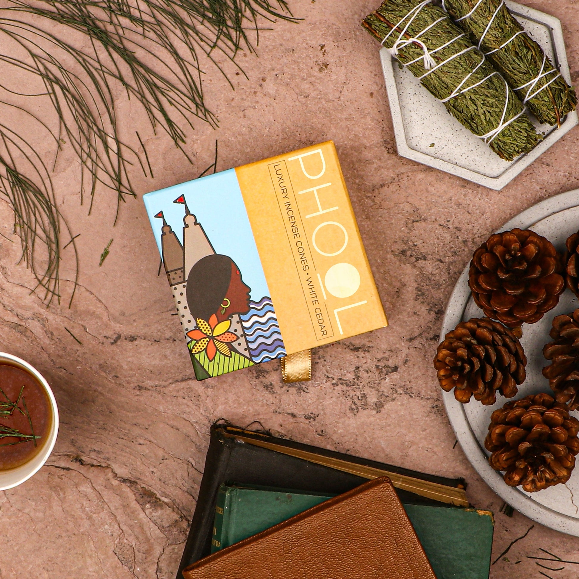 Natural Incense Cones – White Cedar