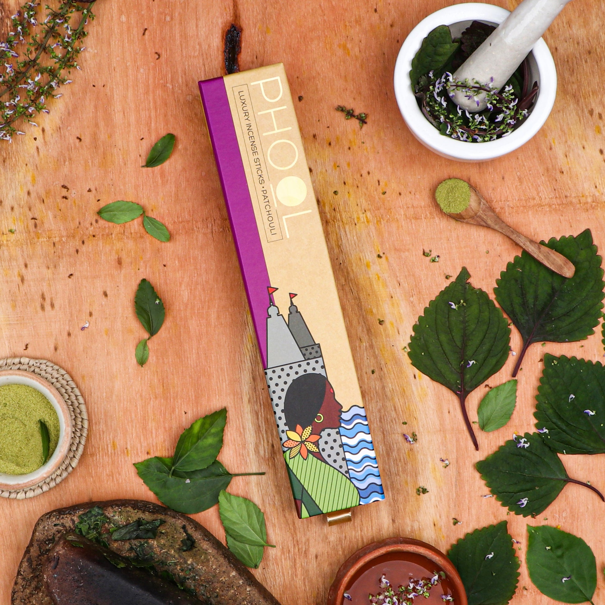 Natural Incense Sticks - Patchouli