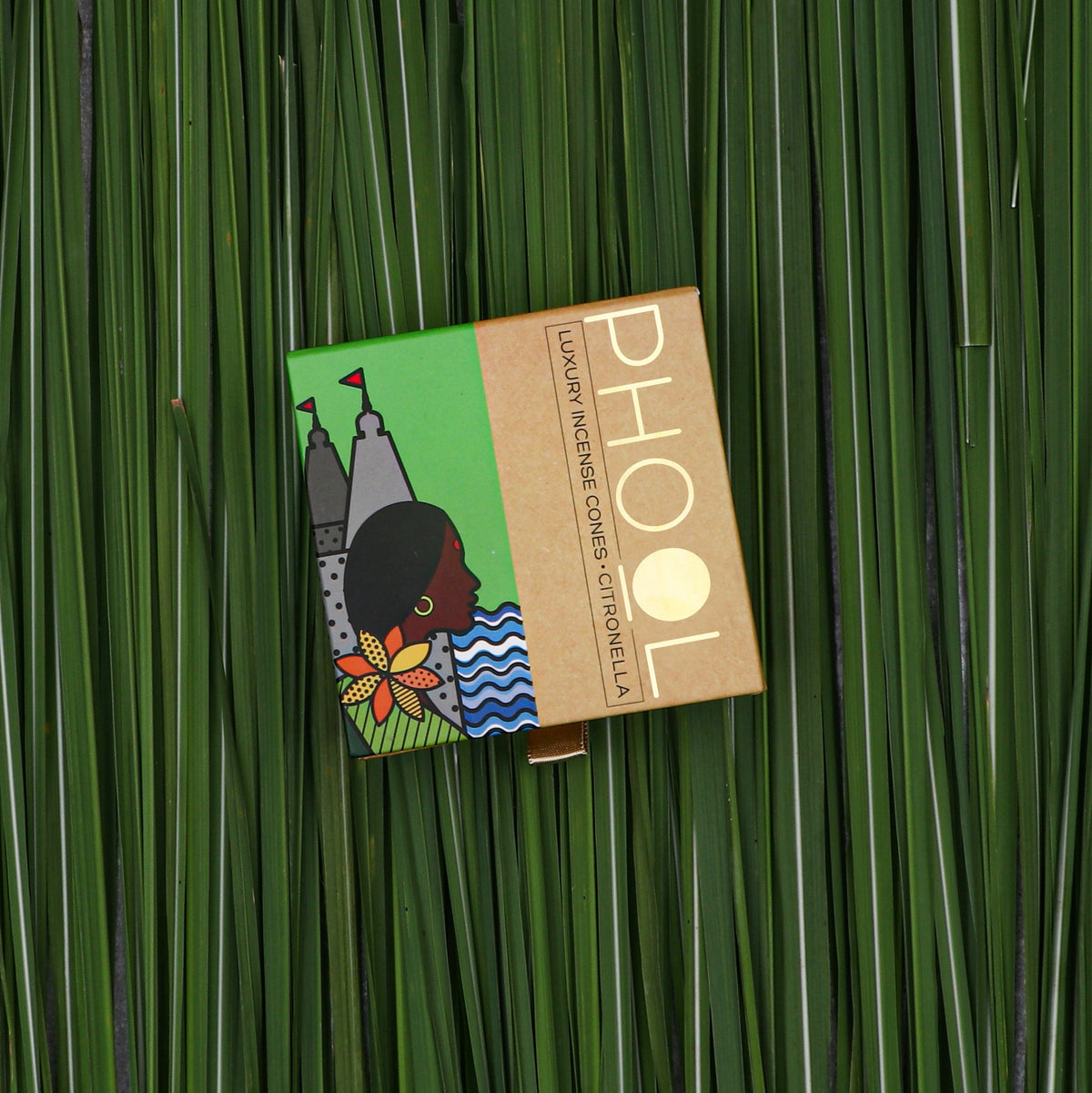 【Phool】 Natural Incense Cones - Citronella｜ナチュラルインセンスコーン シトロネラ