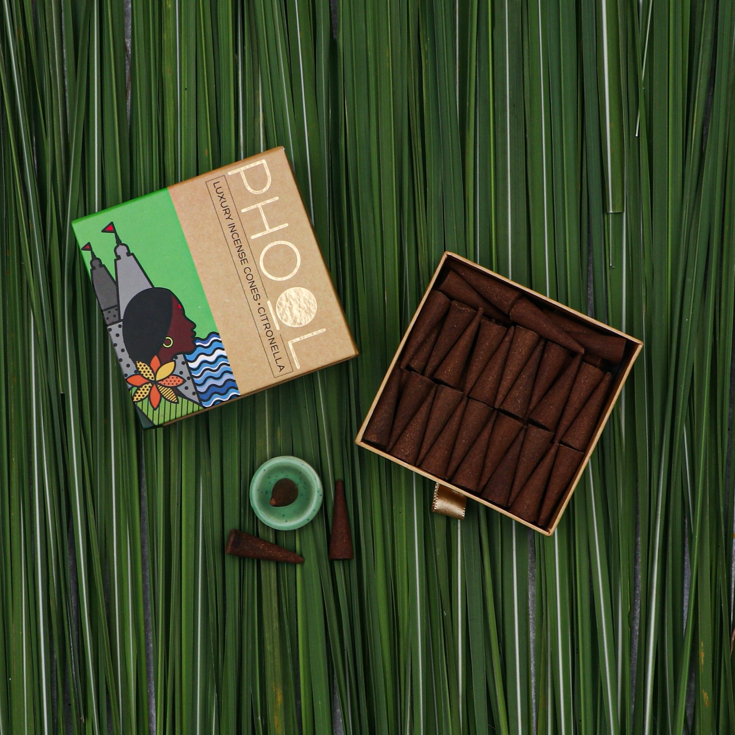 Natural Incense Cones - Citronella