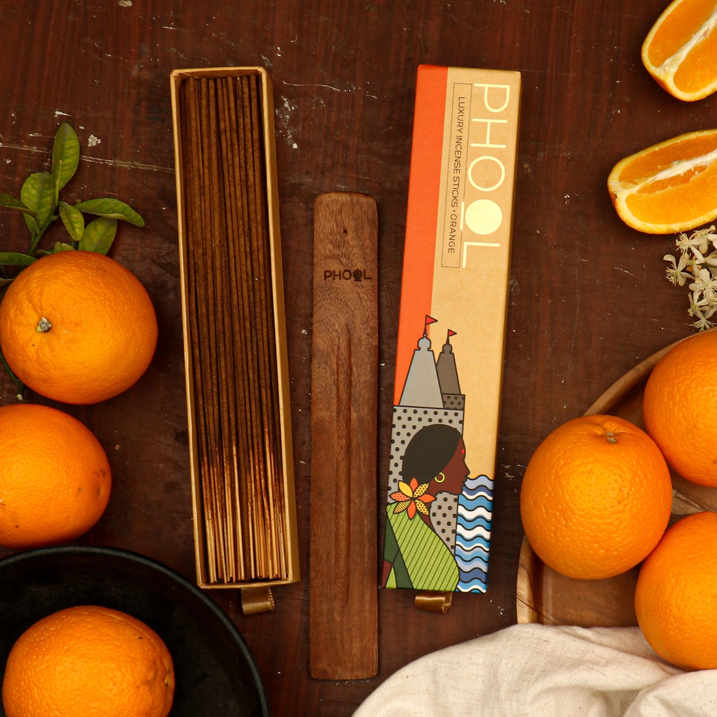 Natural Incense Sticks - Orange