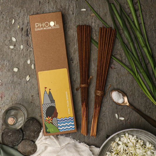 【Phool】 Natural Incense Sticks Refill pack - Nargis｜ナチュラルインセンススティック リフィルパック ナルギス