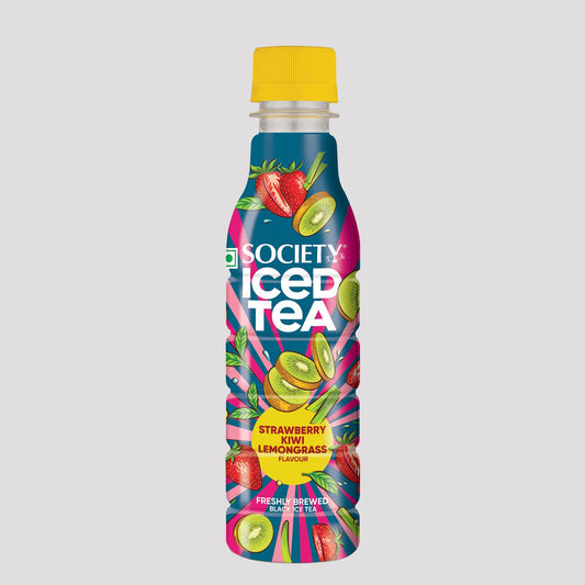【Society Tea】 SOCIETY ICED TEA BOTTLE STRAWBERRY KIWI LEMONGRASS FLAVOUR｜アイスティーボトル ストロベリーキウイレモングラス