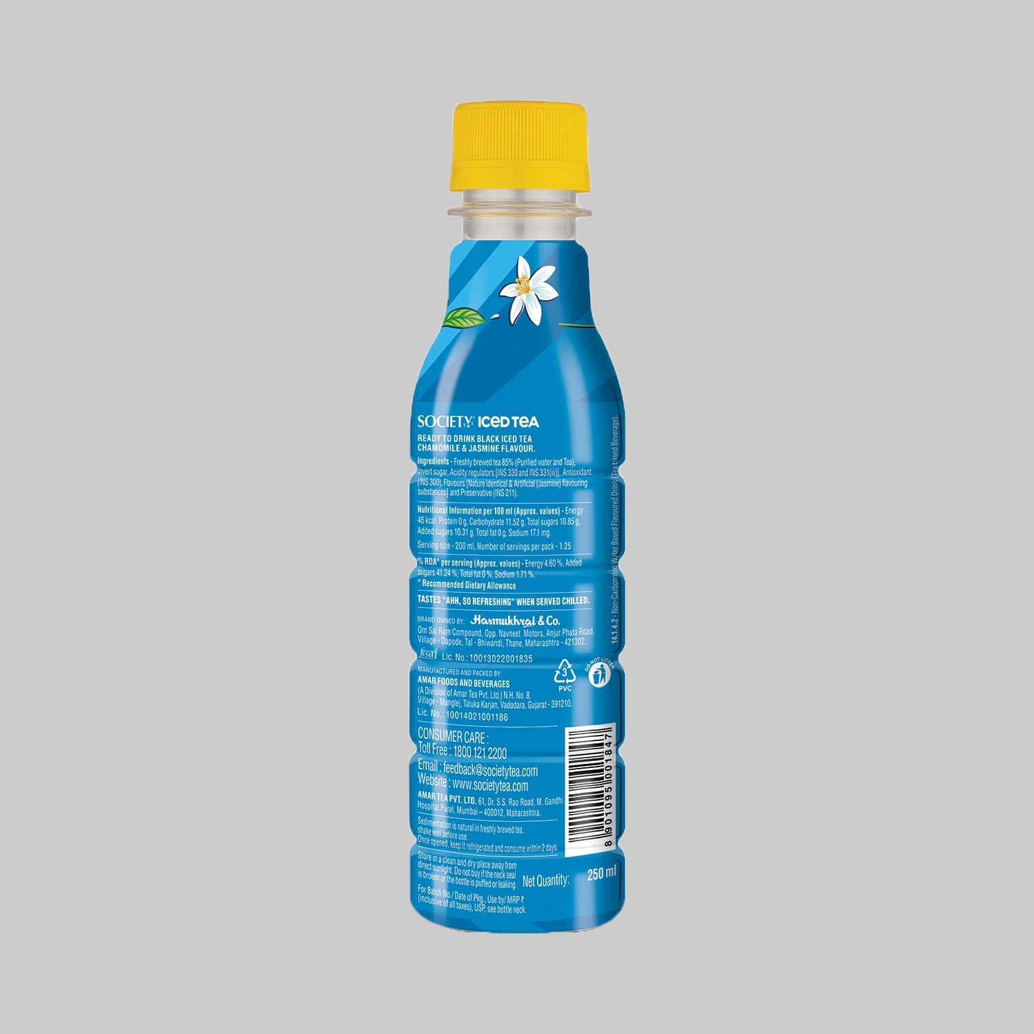Society Iced Tea Bottle Jasmine 250 ml 250ml