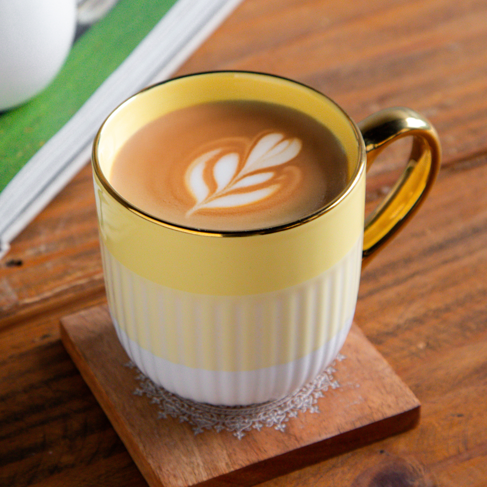 Radiance Coffee Mug – Amber Dawn (Set of 2) – 300 ml 300ml