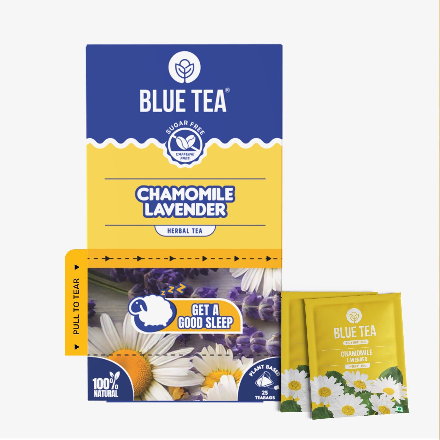 Chamomile Lavender Herbal Tea - 25 sachets