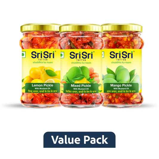 【Sri Sri Tattva】 Pickles 3-in-1｜ ピクルス 3-in-1｜ 1000g