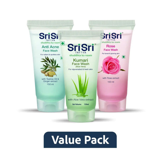 Face Wash Trio 450g