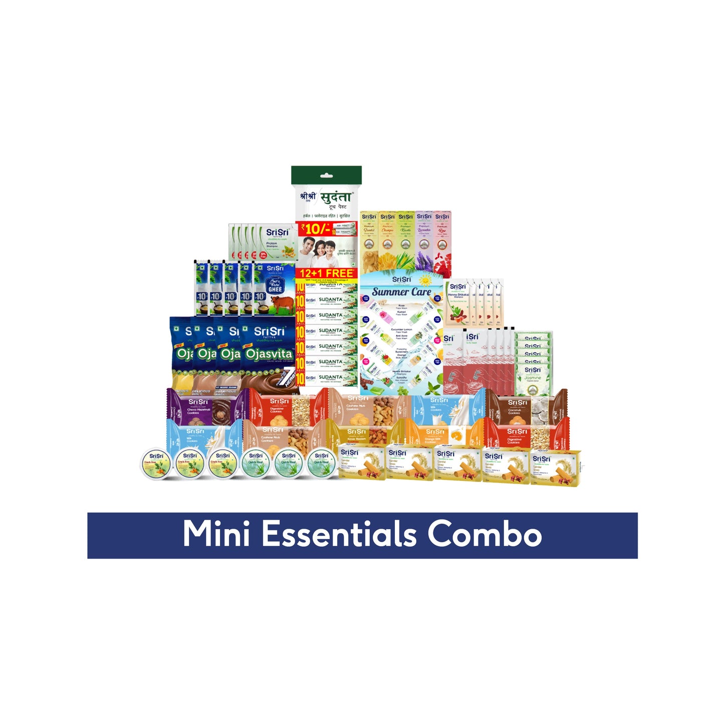 【Sri Sri Tattva】 Mini Essentials Combo｜ ミニ エッセンシャルズ コンボ｜ 5000g