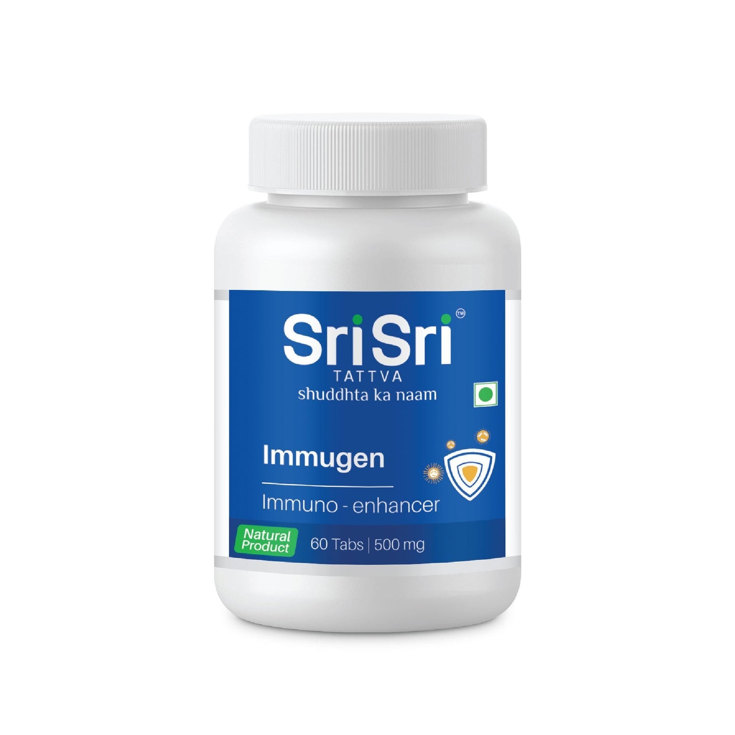 【Sri Sri Tattva】 Immugen Immuno Enhancer Tablets｜ イミュゲン 免疫サポート タブレット｜ 60錠