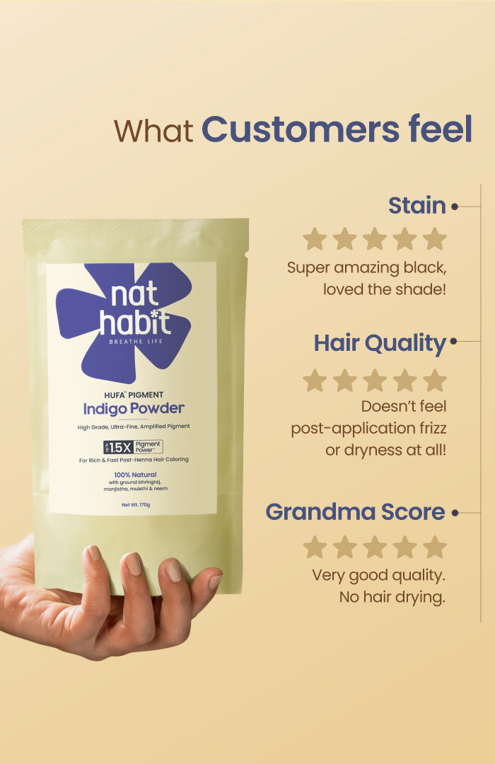 HUFA Pigment Indigo Powder 170g