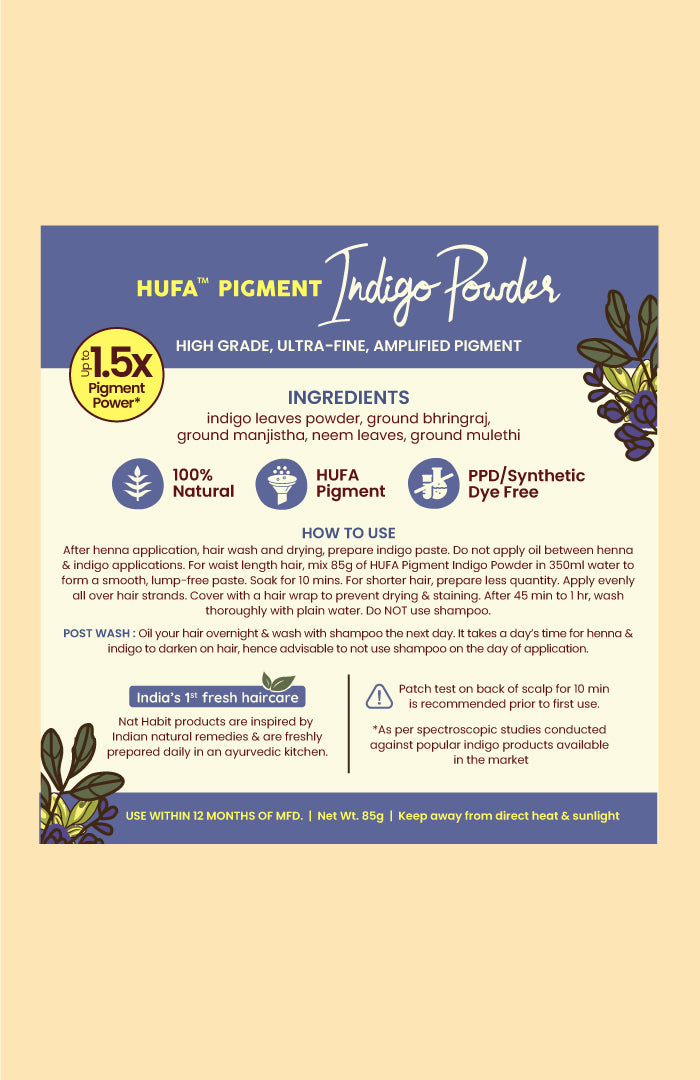 HUFA Pigment Indigo Powder 85g