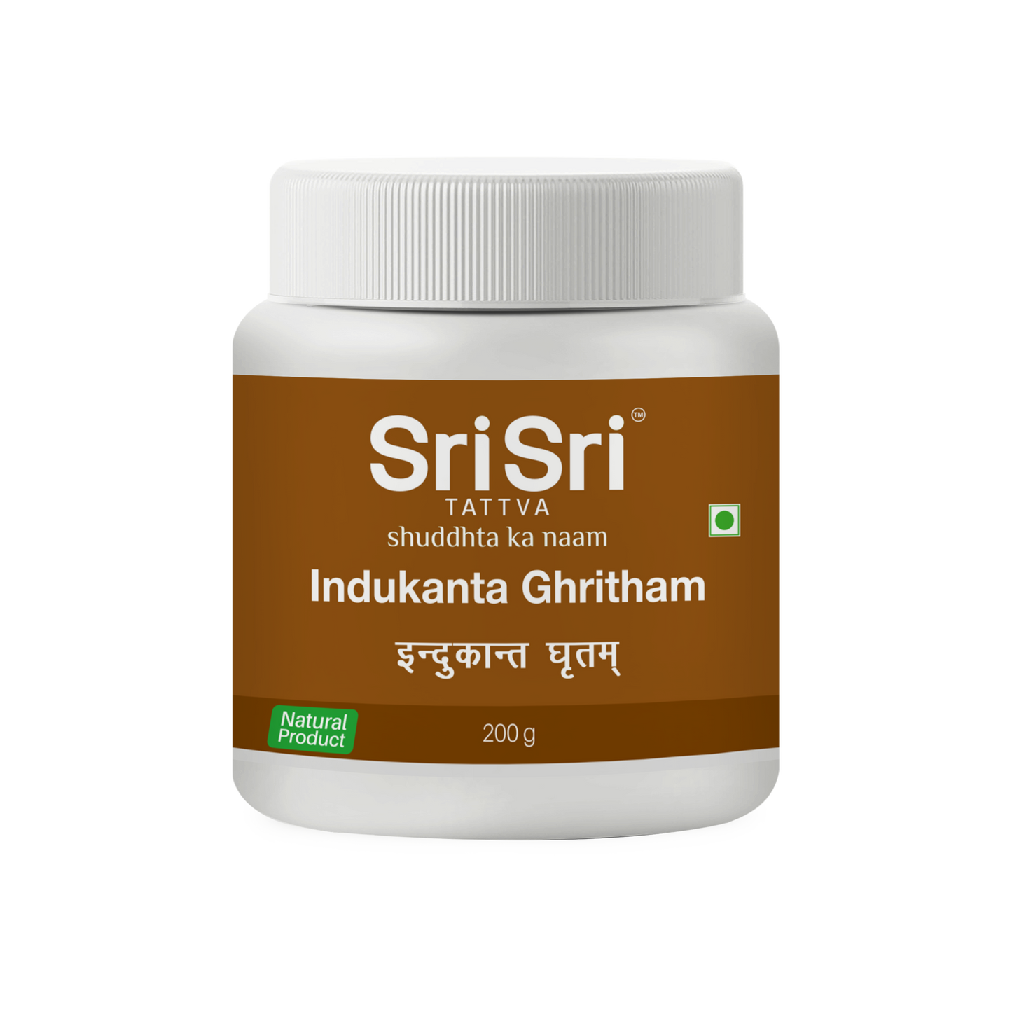 【Sri Sri Tattva】 Indukantam Ghritham｜ インドゥカンタム・グリタム｜ 200g