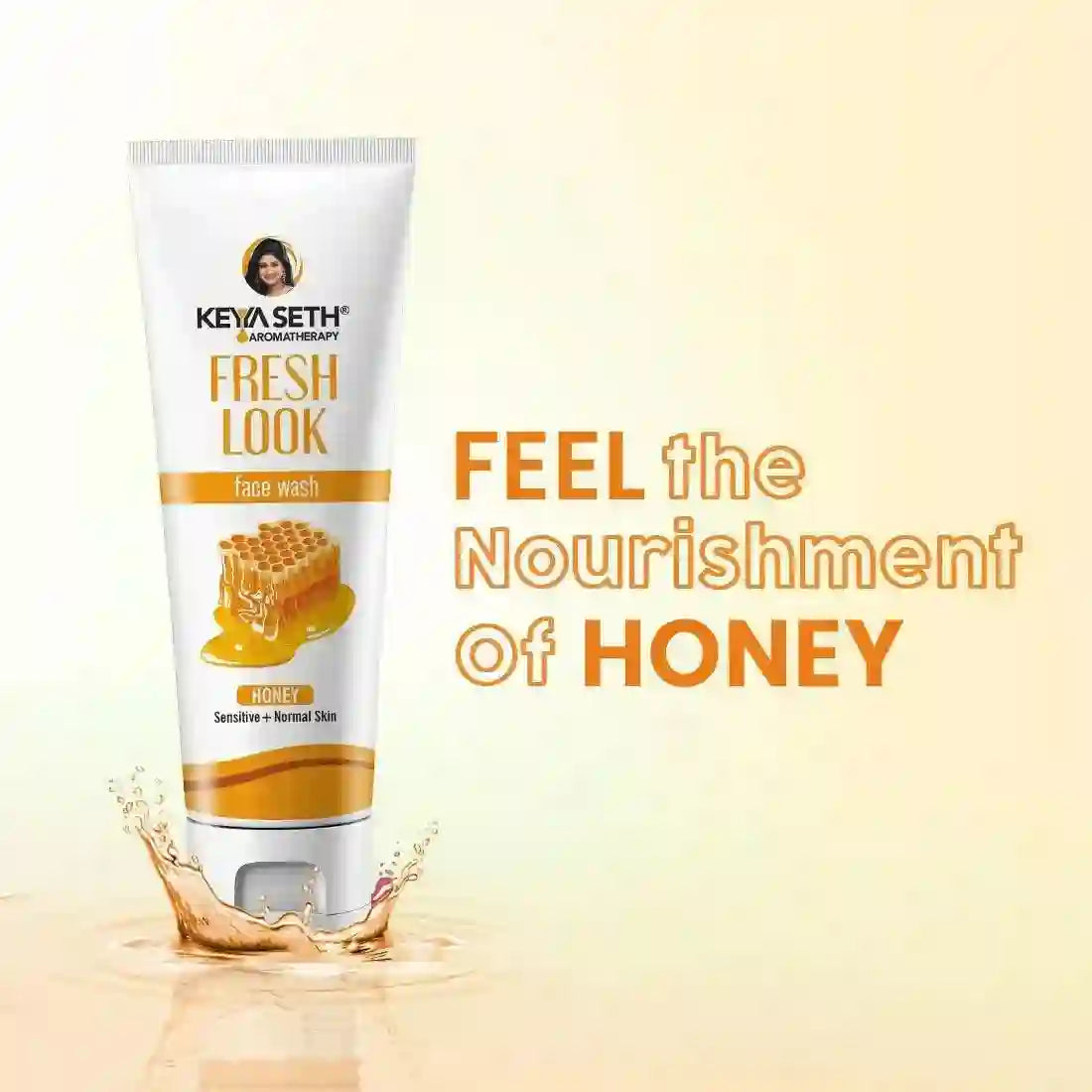 Fresh Look Honey Gel Face Wash – Refreshing Foaming Soothes Inflamed Skin Enriched with Honey & Pure Essential Oil 100ml x 3
