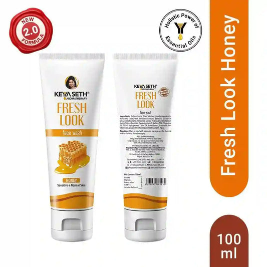 Fresh Look Honey Gel Face Wash – Refreshing Foaming Soothes Inflamed Skin Enriched with Honey & Pure Essential Oil 100ml