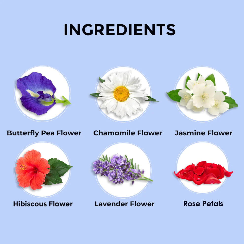 Flower Herbal Tea  - Pack Of 6 Pack of 6