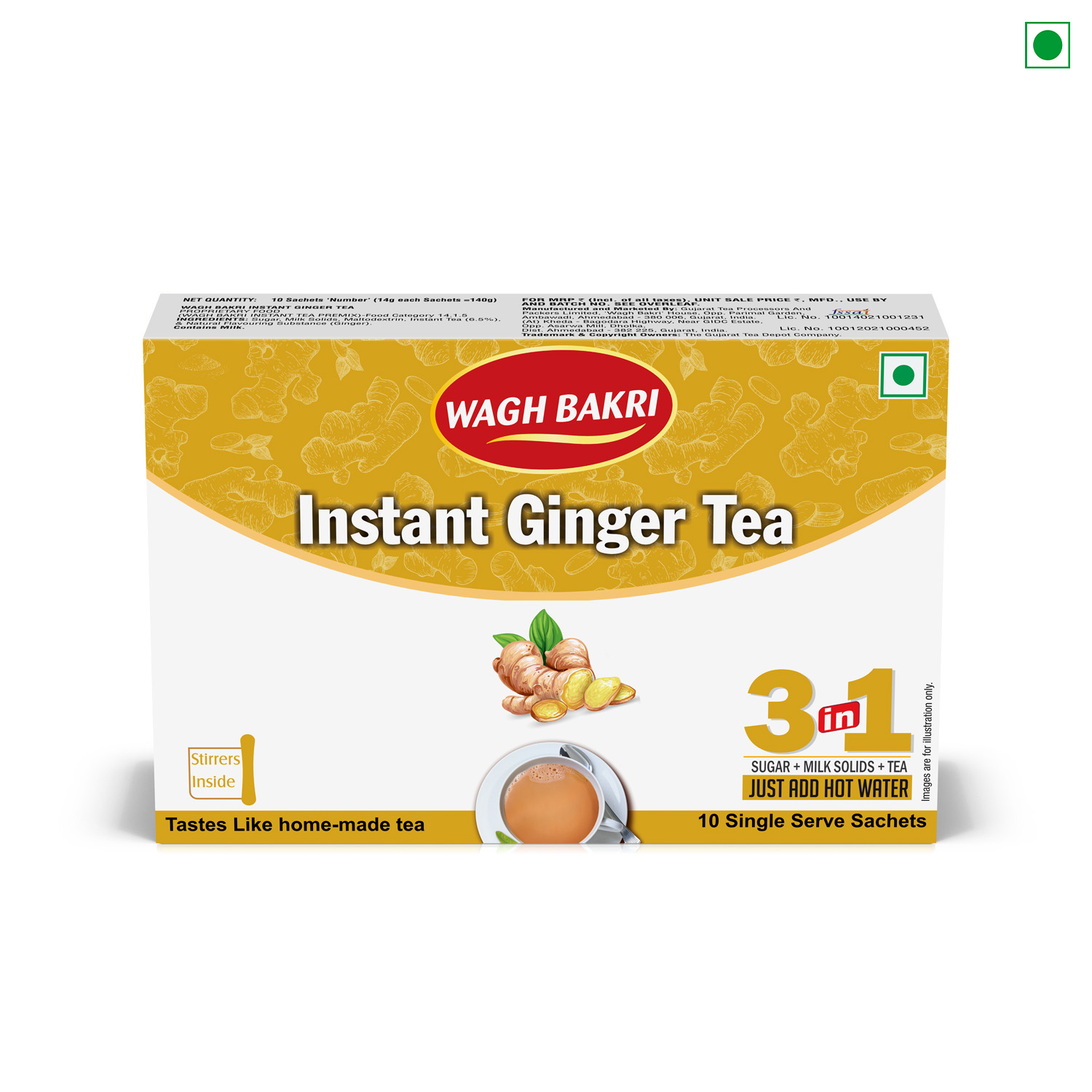 Instant Tea Premix Ginger
