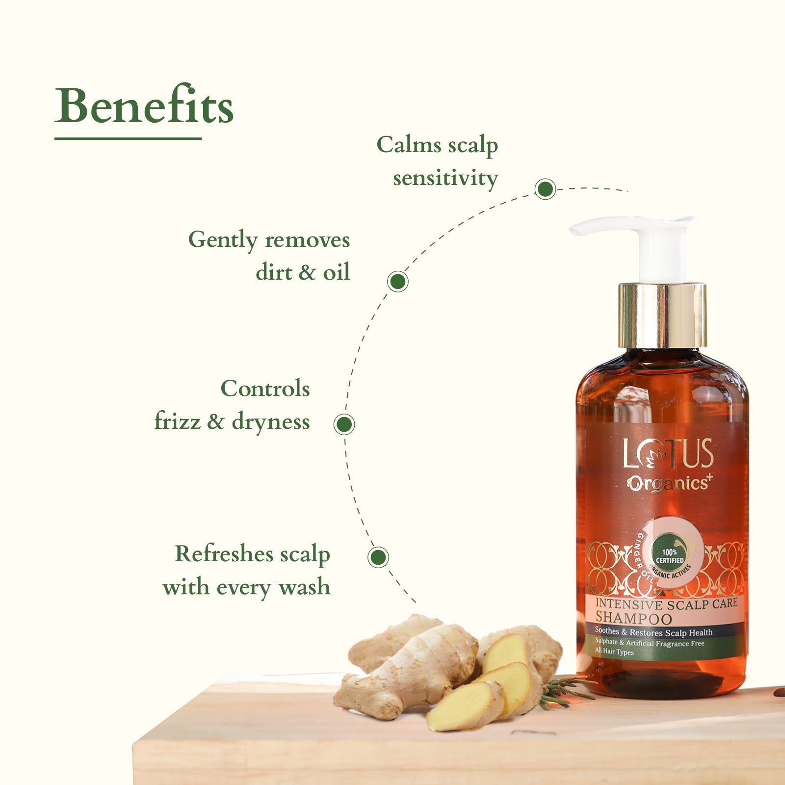 Organics+ Intensive Scalp Care Shampoo 