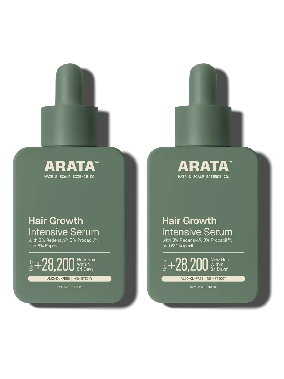 【Arata】 Hair Growth Intensive Serum - Pack of 2｜ヘアグロース インテンシブセラム 2本セット