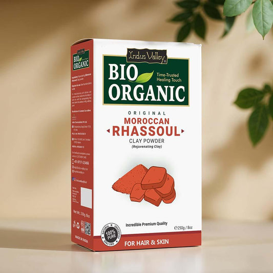 Bio Organic Moroccan Rhassoul Clay Powder - 250gm 250g