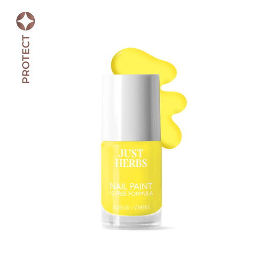 【Just Herbs】 Nail Paints | 12-Free Formula 08 Electric Lime
