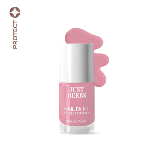 【Just Herbs】 Nail Paints | 12-Free Formula 11 Cotton Candy