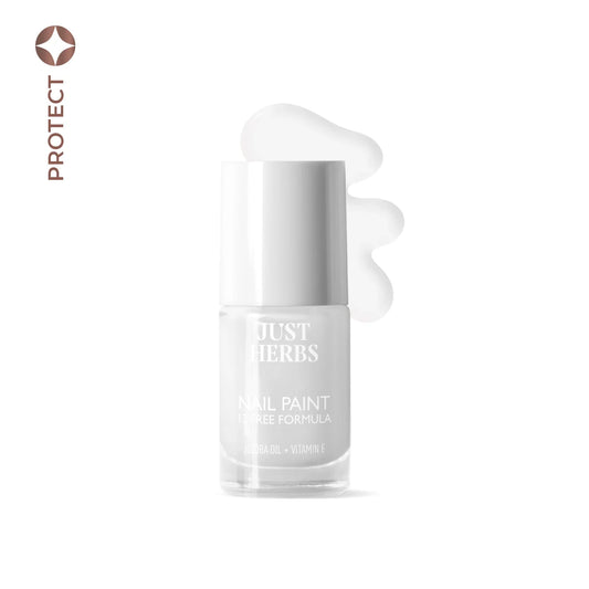 【Just Herbs】 Nail Paints | 12-Free Formula 21 Vanilla Silk