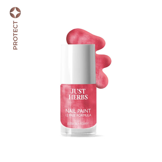 【Just Herbs】 Nail Paints | 12-Free Formula 25 Barbie World
