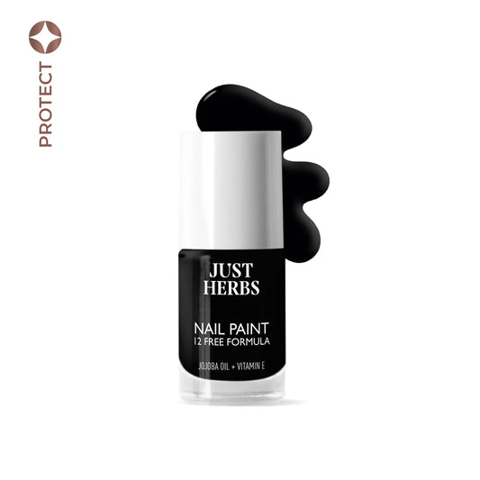 【Just Herbs】 Nail Paints | 12-Free Formula 31 Midnight Magic