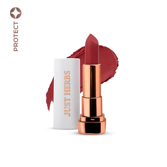 【Just Herbs】 Long Stay Relaxed Matte Bullet Lipstick 12 Taupe Tier