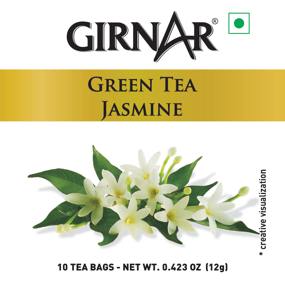Green Tea Bags - Jasmine 10 Tea Bags
