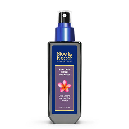 Niraa Udupi Jasmine Body Mist for Long Lasting Freshness and Relaxation 140g