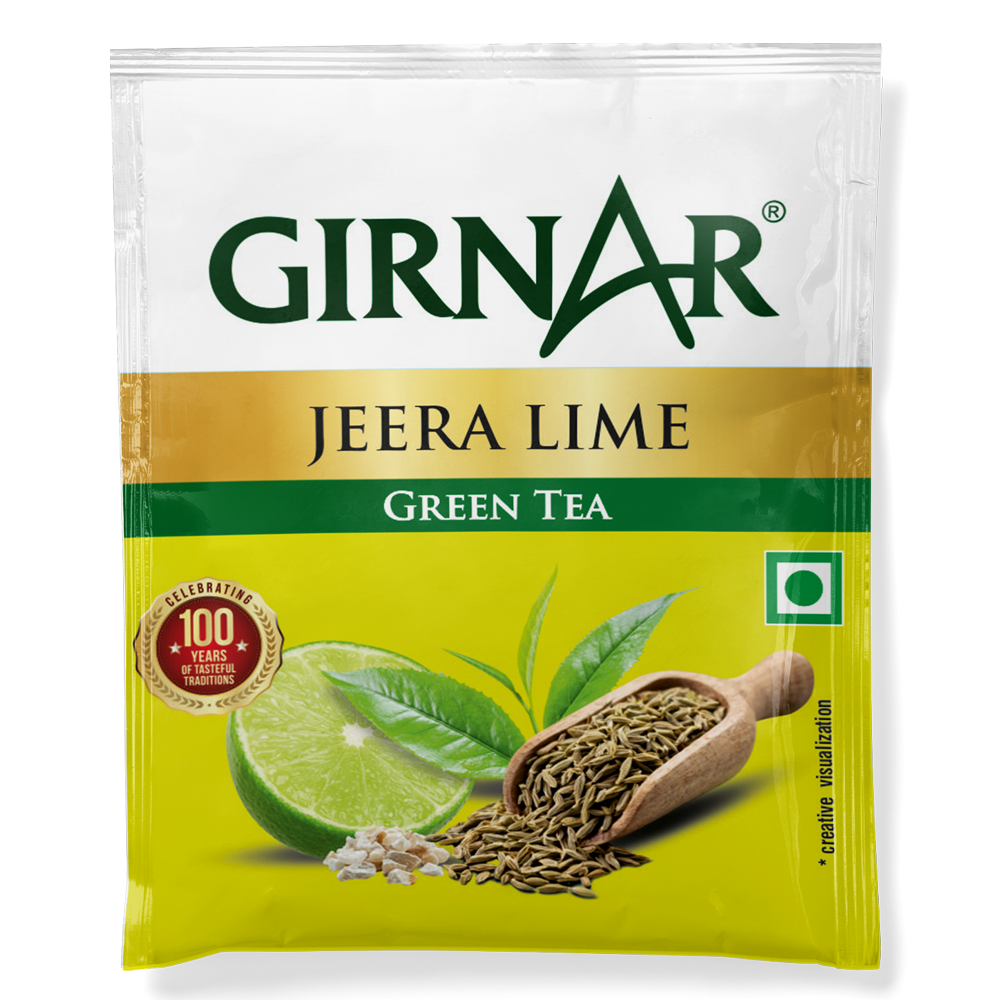 Green Tea Bags - Jeera Lime 25 Tea Bags