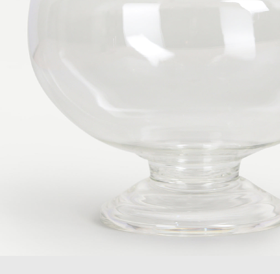 HERA DECANTER 18.4(長さ) x 18.4(幅) x 27.6(高さ); 直径: 18.4