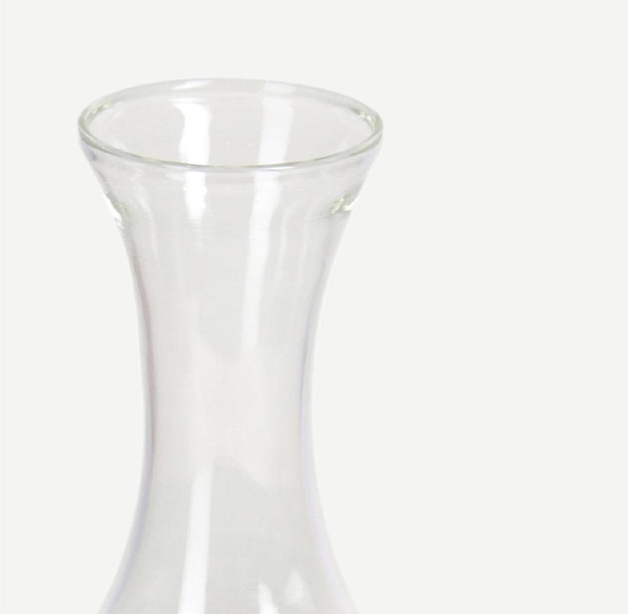 HERA DECANTER 18.4(長さ) x 18.4(幅) x 27.6(高さ); 直径: 18.4
